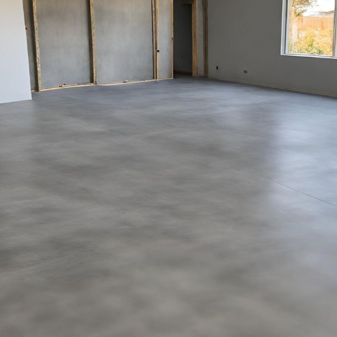 A concrete overlay finish for a residential home in Bristol.